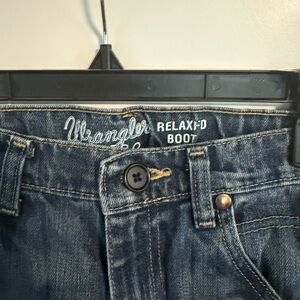 Wrangler Retro Boys Relaxed Bootcut Jeans - Blue